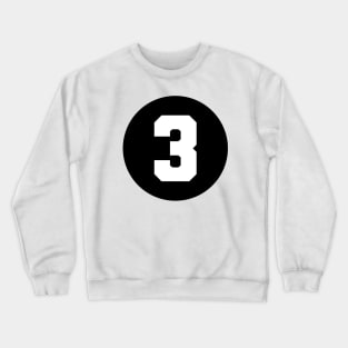 Number Three - 3 Crewneck Sweatshirt